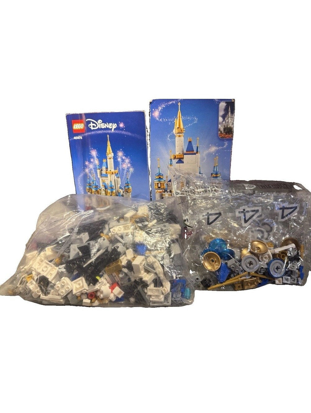 LEGO Disney Mini Castle 40478 567 Pc w/ Manual No Mickey